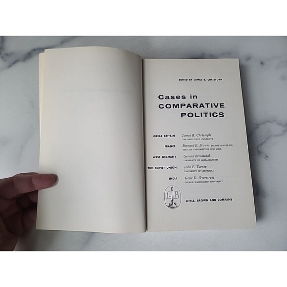 Cases In Comparative Politics Edited By James B. Christoph Paperback - Picture 3 of 10